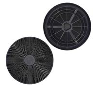 2 x Filtros de carbón activado para campana extractora adecuados para Respekta, Bomann, PKM (MIZ 0023, KF 561, CF110, DU652 MIZ0023 K606)