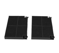 2 x filtros de carbón activo compatible con AEG 50232980008 EFF55 EHFC55 para campanas extractoras