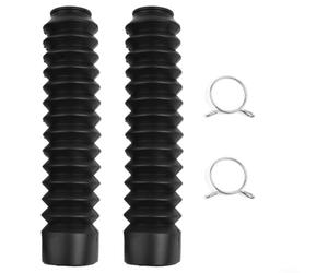 2 x Fuelle de horquilla de goma para motocicleta Protector contra el polvo delantero