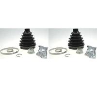 2 x Funda de la junta homocinética LÖBRO para AUDI, VW Q7, Q7 I, TOUAREG I