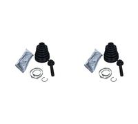 2 x Funda de la junta homocinética MAXGEAR para AUDI A4 B6, A4 B7, A6 C6
