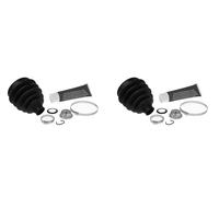 2 x Funda de la junta homocinética METELLI para AUDI, SEAT, SKODA, VW A3 8L,
