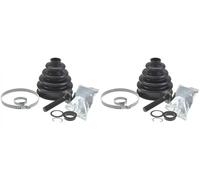 2 x Funda de la junta homocinética SPIDAN para AUDI 80 B3, 80 B4, 90 B3, COUPE