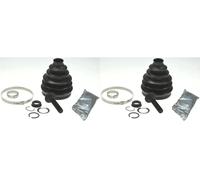 2 x Funda de la junta homocinética SPIDAN para AUDI A4 B6, A4 B7