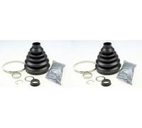 2 x Funda de la junta homocinética SPIDAN para AUDI, SEAT, SKODA, VW A1, A3, A3