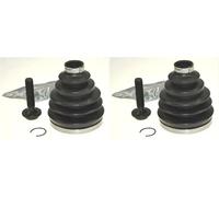 2 x Funda de la junta homocinética SPIDAN para AUDI, VW A6 C6, A8 D3, GOLF 6