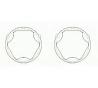 Protector de junta del semieje 24291 SPIDAN para RENAULT OPEL FIAT PEUGEOT