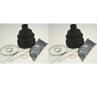 2 x Funda de la junta homocinética SPIDAN para OPEL CORSA A, CORSA A