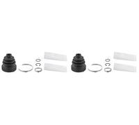 2 x Funda de la junta homocinética TOPRAN para AUDI A4 B6, A4 B7