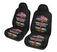 2 X Fundas De Asiento para Coche Raíces Estadounidenses En África Central Cubierta para Asiento Automóvil Unisexo Antideslizante Cubiertas De Asientos, para Furgoneta, Coches