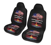 2 X Fundas De Asiento para Coche Raíces Estadounidenses En Kiribati Cubierta para Asiento Automóvil Antideslizante Clásicas Cubiertas De Asientos, para Mayoría De Vehículos, Furgoneta, Camión