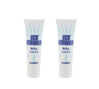 2 x Fysioline Ice Power Roll Cold Gel Pain Reliever 75g - ENVÍO GRATUITO
