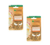 2 x Garnier Moisture Bomb Eye Sheet Mask Cooling Effect 6g - ENVÍO GRATUITO