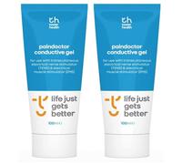 2 x Gel Conductivo para usarse con Masajeadores de Circulación, Doctor de Dolor y Máquinas TENS - Tubo de 100ml