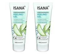 2 x Gel exfoliante refinador ISANA + 1 x cuidado de ducha Bebe | 2 x 75 ml gel exfoliante + 1 x 80 g cuidado de ducha
