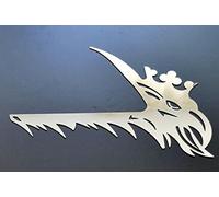 2 x Griffin Panel de la puerta decoración de acero inoxidable para Scania R/G/P/T Serie camiones 2004 2016