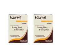 2 x Health Aid Hair-Vit 30 cápsulas - ENVÍO GRATUITO