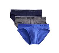 2(X) ist Calzoncillos elásticos de algodón para Hombre, Paquete de 3, Azul (Eclipse/Lead/Dazzling Blue), Medium