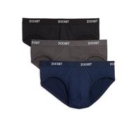 2(X)IST Calzoncillos Micro Speed Dri No Show para Hombre, Paquete de 3, Negro/Charocal/Varsity, L