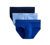 2(X)IST Paquete de 3 Calzoncillos Esenciales de algodón para Hombre, Azul Marino/Cobalto (Navy/Cobalt/Porcelain), Large