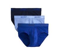 2(X)IST Paquete de 3 Calzoncillos Invisibles de algodón Esencial para Hombre, Azul Marino/Azul Cobalto/Porcelana, S