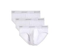 2(X)IST Paquete de 3 Calzoncillos Invisibles de algodón Esencial para Hombre, Logotipo Blanco, L