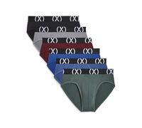 2(X)IST Paquete de 6 Calzoncillos Deportivos para Hombre (X), Color Negro/Piel de tiburón/Puerto leonado/Azul Rey/Azul unión/Helecho, Talla M, Negro/Piel de tiburón/Puerto leonado/Azul Rey/Azul