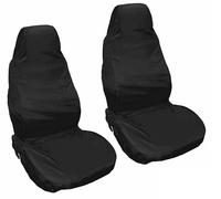 2 X KFZ Funda De Asiento Universal Para Auto Color Negro