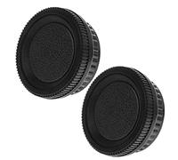 2 x Lens posterior Cap+2 piezas Tapón Cuerpo compatible con Pentax DS2,D,DL,DL2,K10D,K20D,K100D,K110D,K200D,K100D Super, K-5,K-7,K-30,K-r/x/m Telecamere(2 juegos)