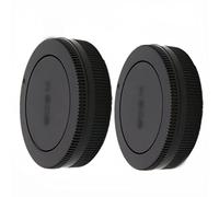 2 x Lens posterior Cap+2 piezas Tapón Cuerpo para Canon EF-M Mount M1 M2 M3 M5 M6 M10 M50 M100 cámaras mirrorless (2 juegos)