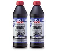 2 x LIQUI MOLY 4421 aceite de transmisión hipoide totalmente sintético (GL5) LS SAE 75W-140 1L