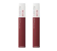 2 x Maybelline New York Superstay Matte Ink Liquid Lipstick - 50 Voyager