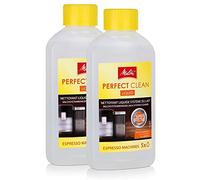 2 x Melitta 202034 perfecto limpio cafeteras Sistema limpiador 250 ml de leche