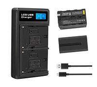 2 x NP-F970, NP-F960, NP-F930, NP-F950 Reemplaza la batería y el cargador dual Compatible con Sony DCR-VX2100, DSR-PD150, DSR-PD170, FDR-AX1, HDR-AX2000, HDR-FX1, HDR-FX7 (Type B)