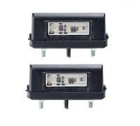 2 x número de matrícula LED luces lámparas negro 12 V 24 V e marcado para camión REMOLQUE volquete Van Camper caravana de camiones Autobús