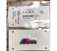 2 x OEM M Tech Tri Color Fender Side Logo emblemas Decal Badge Pegatina para todas M emblemas