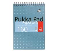 2 x Pack de 3 Pukka Pad Reporters Cuaderno corto de 80 g/m², 160 páginas NM001