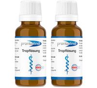 2 x Prontolind Goteo Solución 20 ml - El cuidado óptimo de los piercings en un paquete doble económico