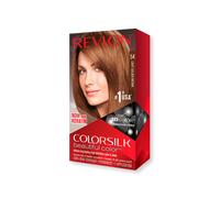2 x revlon colorsilk permanent hair colour - 54 light golden brown