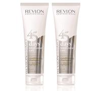 2 X Revlon Revlonissimo 45 Días Champú Acondicionador Resplandecientes 275 Ml