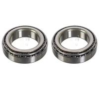 2 x Rodamiento del cubo de la rueda FEBI BILSTEIN para CITROËN, FIAT, PEUGEOT