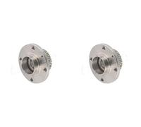 2 x Rodamiento del cubo de la rueda TOPRAN para SEAT, VW CADDY II, INCA