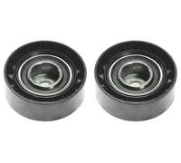 2 x Rodillo guía, correa trapezoidal dentada INA para BMW, SKODA 3 E36, 3 E46,