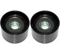 2 x Rodillo guía, correa trapezoidal dentada INA para MERCEDES-BENZ KLASA G