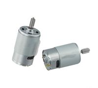 2 x RS550 Motor eléctrico 12 V 35000 RPM para Ride On Auto | 35000 RPM de alta tensión, 12 V, 2 unidades, reemplazo directo, para varios modelos