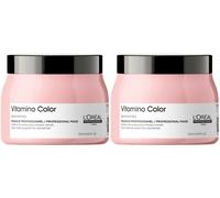 2 X Serie Expert VitamiNo ColoR Mascarilla Masque 500ML LoreaL