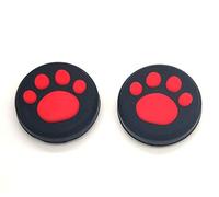 2 x Silicona Analógica Controlador Pulgar Stick Joystick Grips Cap para Nintendo Switch NS Controller Joy-Con ThumbStick Cute Cat Paw Claw