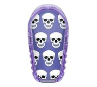 2 x Skulls - Adhesivo para transmisor Dexcom G6 color azul