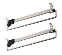 2 x SO-Tech® Percha Soporte Colgador Extraíble Perchero Telescópico para Armario 250 mm