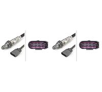 2 x Sonda lambda HELLA para AUDI, SEAT, SKODA, VW A3 8L, A4 B5, A4 B6, A4 B7